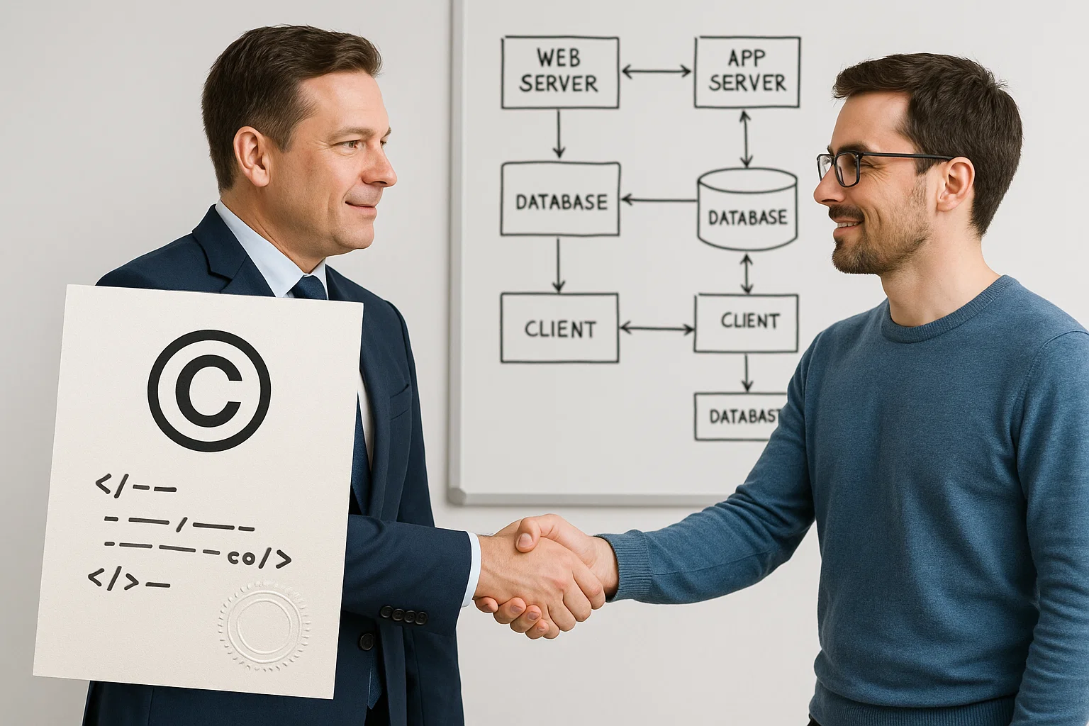 Código original y protegido